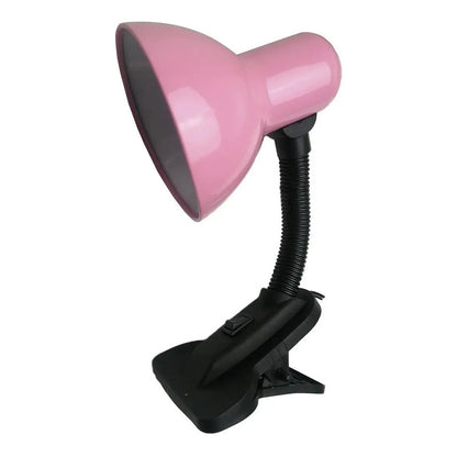 Lampara Click Escritorio Flexible Lamparas Velador Lectura Estructura Blanco