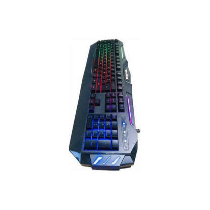 Kit De Teclado Y Mouse Gamer Teclado Ergonomico Para Juegos Kit Gamer Teclado Y Mouse Ergonomico Alambrico Pack Teclado Mouse Rgb Optico Kit Teclado Mouse Retroiluminado Okshop