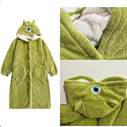 Pijama Invierno Poleron Monster Chiporro Pijama Para Adulto