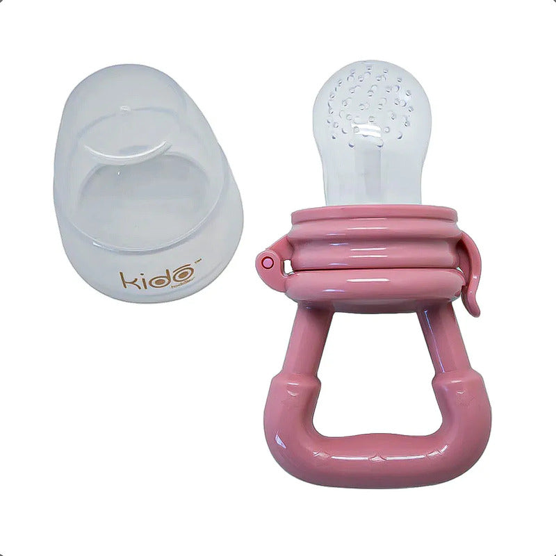 Chupete Bebes Frutas Chupete Fruta Mordedor Rasca Encías Rosa Unica