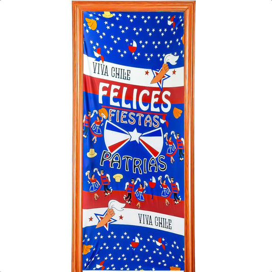 Fundas Para Puertas Fiestas Patrias Chile Fundas Elasticas Modelo 6