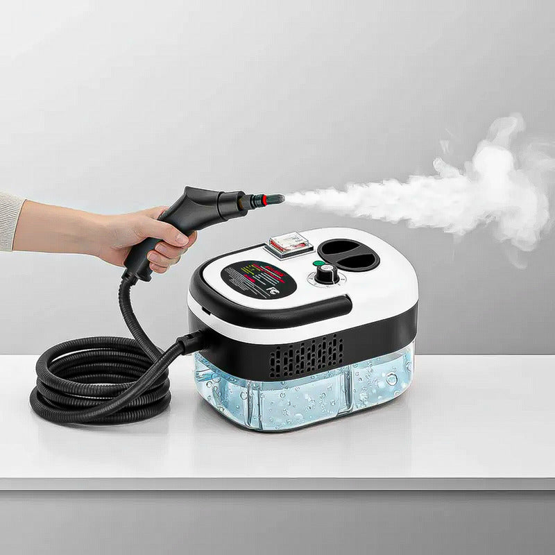 Limpiador A Vapor Limpiadora Vapor Limpiador Vapor Portátil Blanco