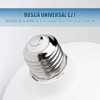 Ampolletas Led Luz Fría Pack X2 Ampolleta Led 50w Foco Led Blanco Frío