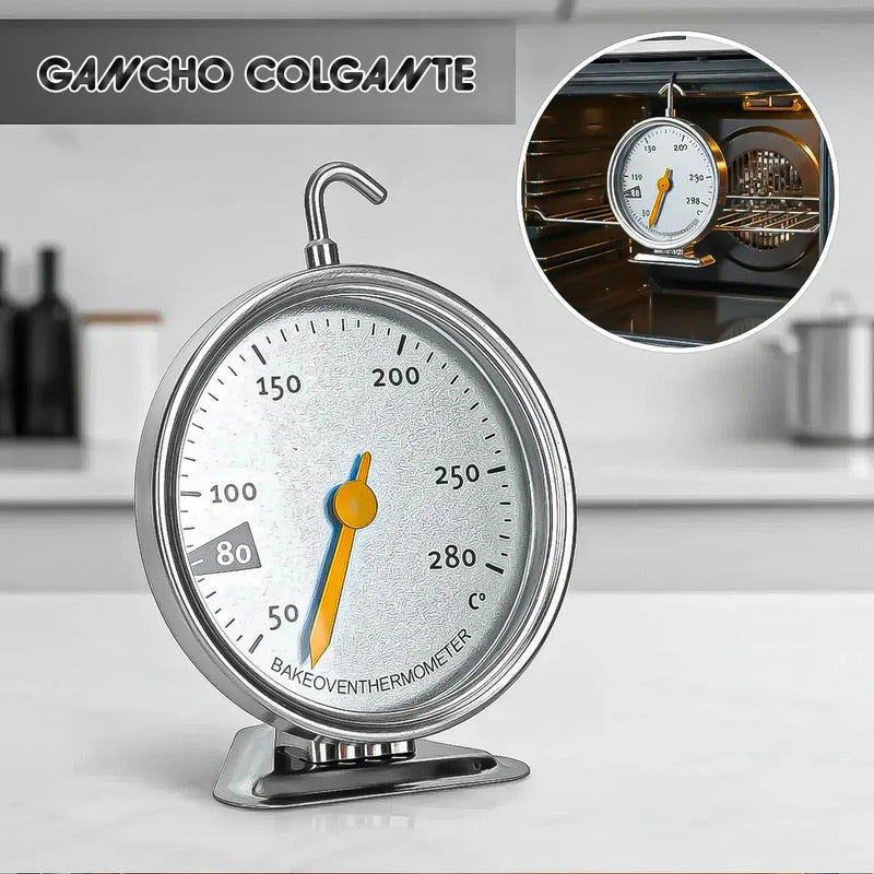 Termometro Cocina Termómetro De Horno Medidor De Temperatura Okshop Medidor De Temperatura Termómetro De Cocina Termometro Horno Termometro De Horno Herramientas De Medición Para Cocina Gris