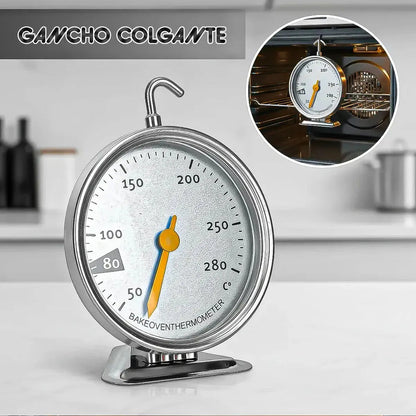 Termometro Cocina Termómetro De Horno Medidor De Temperatura Okshop Medidor De Temperatura Termómetro De Cocina Termometro Horno Termometro De Horno Herramientas De Medición Para Cocina Gris