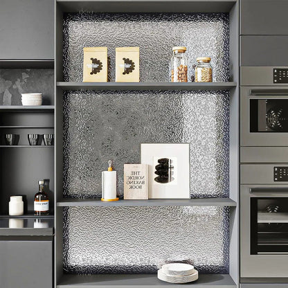 Papel Antigrasa Para Cocina 3 Metros Papel Pegatina Aluminio Papel Aluminio Cocina 3x0.6m Antideslizante Papel Papel Vinilo Cocina Adhesivos Decorativos Para Paredes Diseño 2 Okshop