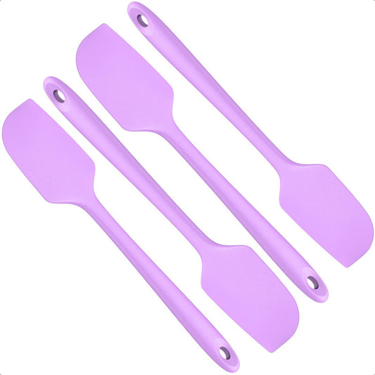 Espatula Silicona Mezquino De Silicona Espatula Cocina Antihaderente Brocha Postres Núcleo Acero Inoxidable Pack 4 Espatula Reposteria Espatulas Angulares Reposteria Multiuso Libre Bpa Lila Okshop