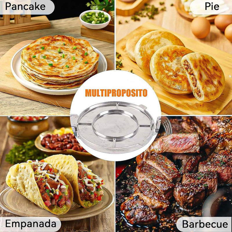 Prensa Para Tortillas Prensa Empanadas Masa Acero Inoxidable