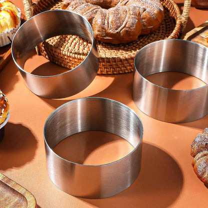 Molde Para Mousse Moldes Redondos Molde Anillo Para Pastel Arca Shopping By Ng Anillos Para Pastel Y Pastelería Mini Anillo De Mousse Ortador De Pasteles De Acero Inoxidable Mini Moldes Para Tarta