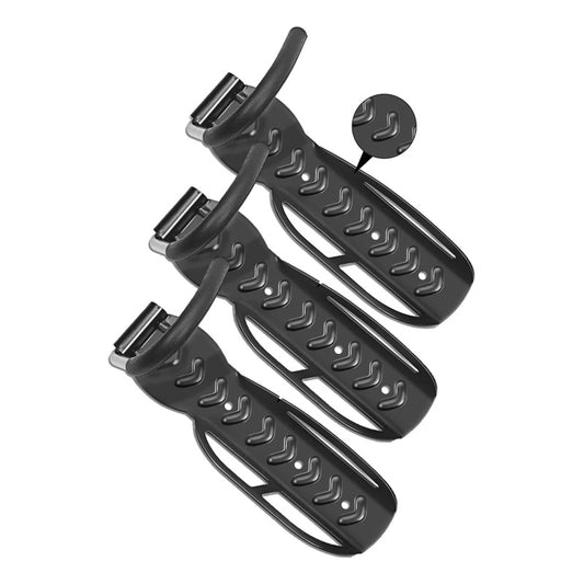 Pack X3 Soporte Gancho De Pared Para Bicicleta Colgador Bici Negro