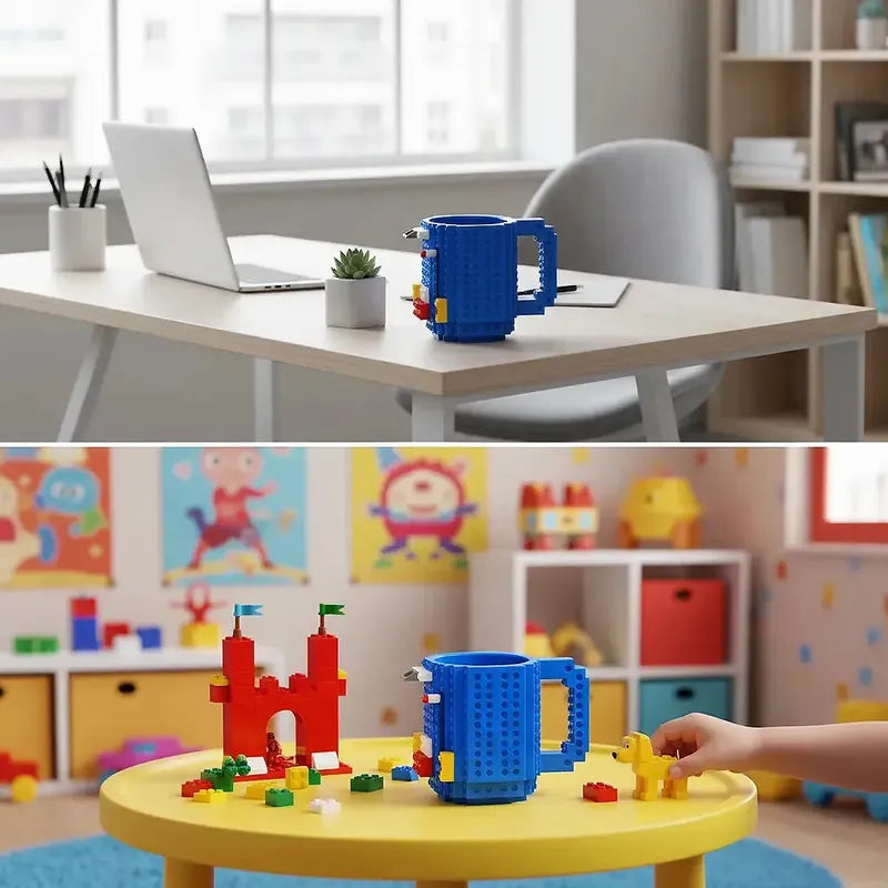 Tazas De Cafe Tazas Te Taza Para Cafe Tazas De Bloques Tazas Fucsia Bloques