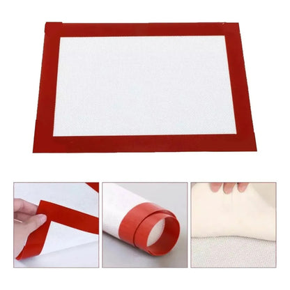 Lamina Silicon Antiadherente Hornear Esterilla Horno Lamina Antiadherente 40x30cm Pack 2 Papel Freidora Laminas De Silicona Para Horno Reposteria Silicona Horno Cocina Okshop