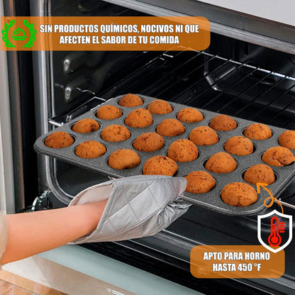 Molde Cupcake Moldes Muffins Baratos Moldes 24 Mini Cupcake Gris