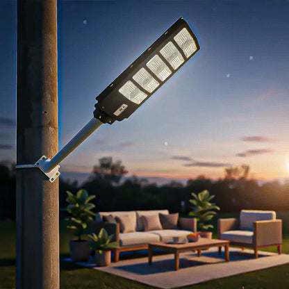 Pack 2 Foco Led Solar Foco Solar Exterior Foco Solar 500w Negro Blanco Frío