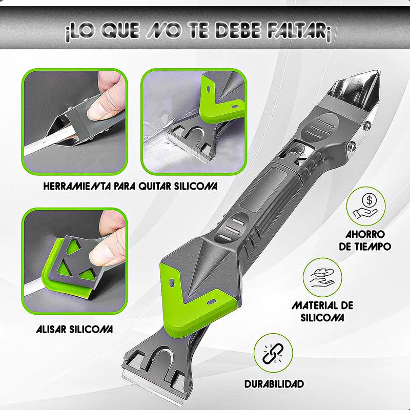 Pack 2 Removedor De Silicona Sellador De Silicona Alisado