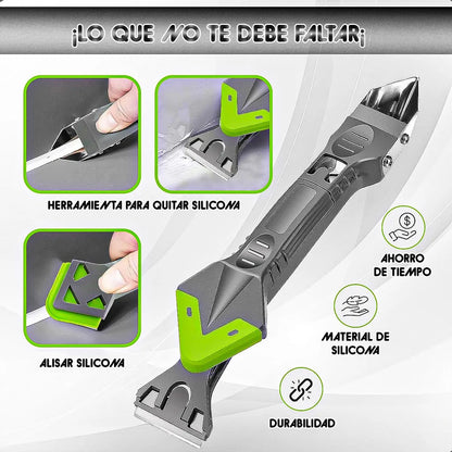 Pack 2 Removedor De Silicona Sellador De Silicona Alisado