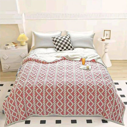 Frazada Manta Polar Frazada Sherpa Frazada Polar 200x220 Cm Polar 2100 G Rosa