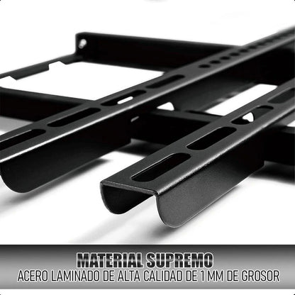 Pack 2 Soporte Tv 43 Soporte Smart Tv De 26 - 63 Pared Muro Soporte Tv Pared Okshop Tv 85 Pulgadas Ajuste Horizontal Soportes Fijos Instalacion Rapida Soporte Tv 50 Pulgadas Acero Laminado Negro