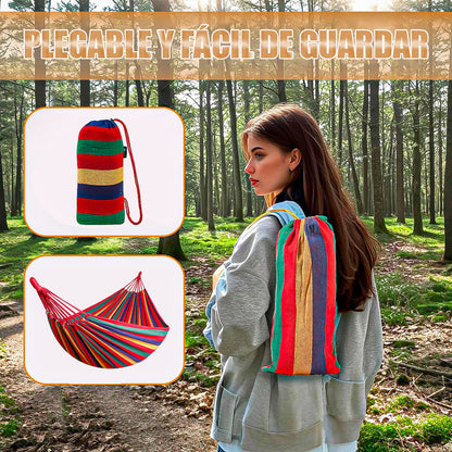 Hamaca Colgante Hamacas De Jardin Pack 2 Hamaca Colgante Azul