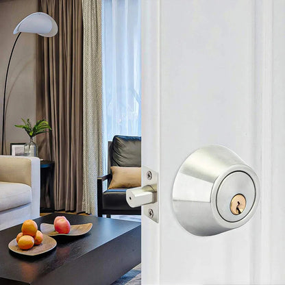 Cerradura Chapa Para Puertas Chapa De Seguridad Dormitorio Okshop Chapa Cerrojo De Seguridad Puerta Con Llave Y Perilla Cerrojo Seguridad Puerta Llave Exterior Perilla Interior Cerradura Okshop Gris