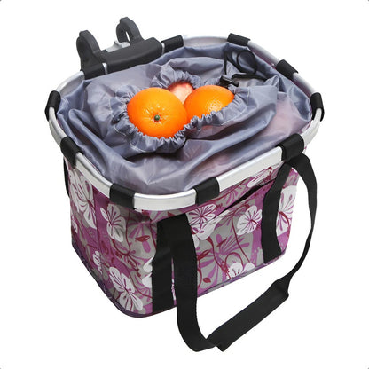 Canasto De Bicicletas Para Perros Canasto Delantero Canasto Negro