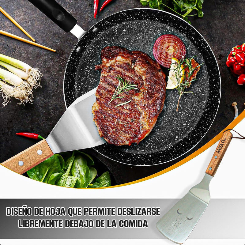 Espatula Wayu Espatula De Madera Espátula Asado Multiuso