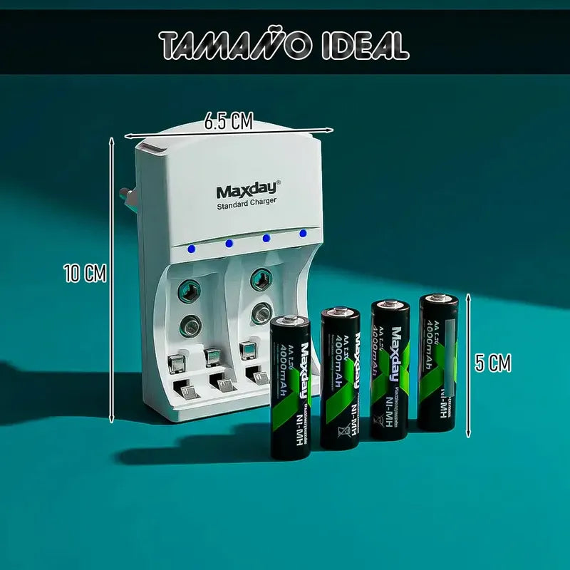 Cargador De Pilas Pilas Recargables Con Cargador Cargadores Para Pilas Aa Y Aaa Okshop Cargador De Pilas Recargables Aa Aaa Y Baterias De 9v Pilas Recargables Cargador Cargador Pilas Aaa