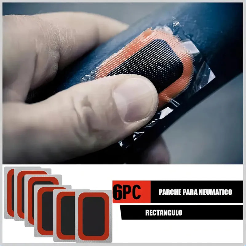 Kit Reparación Neumático Bici Antipinchazos Okshop 11 Piezas