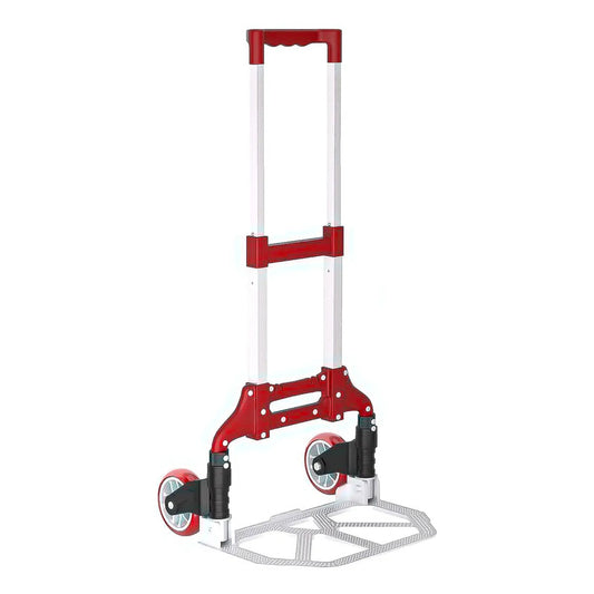 Carro De Carga Yegua Carro De Compras Yegua Plegable 80 Kg Rojo