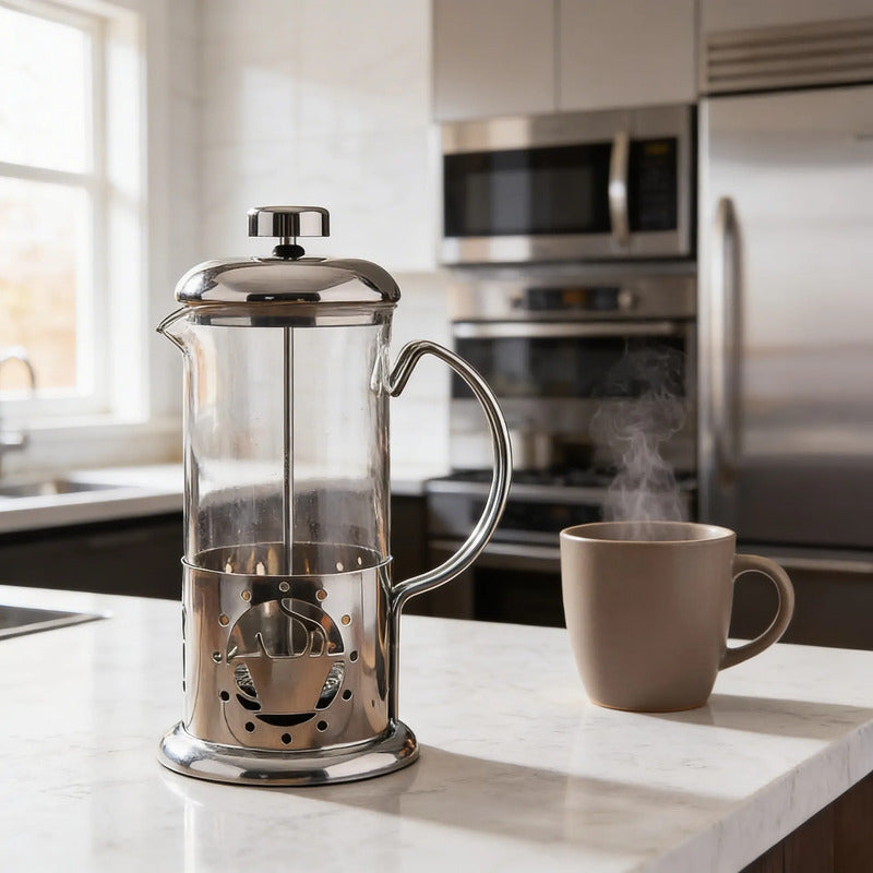 Cafetera Francesa Vidrio Cafetera Francesa 600ml Cafetera Modelo Taza