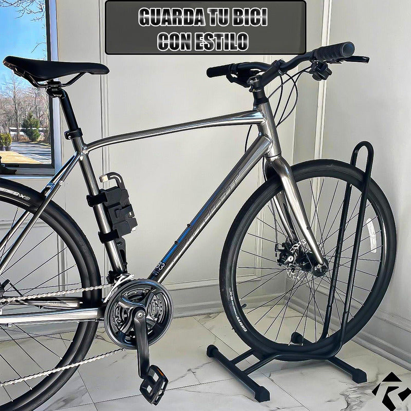 Soporte Bicicleta Soporte De Piso Bici Soporte De Bicicleta Soporte Para Bicicleta Soporte Bicicletas Soporte... Negro