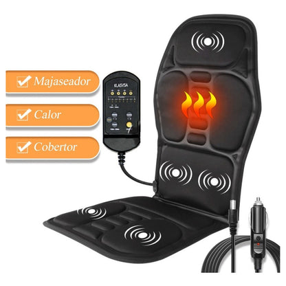 Asiento Masajeador Cojin Masaje Espalda Auto, Casa U Oficina