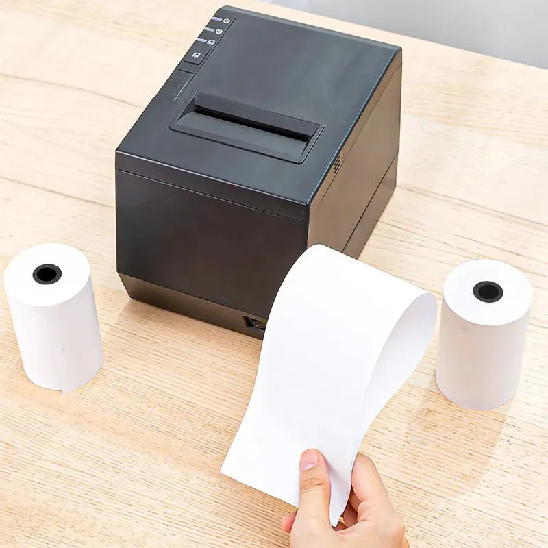 Pack 10 Rollo Papel Boleta Papel Termico 57x40mm Rollo Termico Blanco Okshop Rollo Papel Boleta Rollos Papel Transbank Rollos Papel Termico 57x40 Mm Rollo De Papel Térmico Para Impresora Rollo Termico
