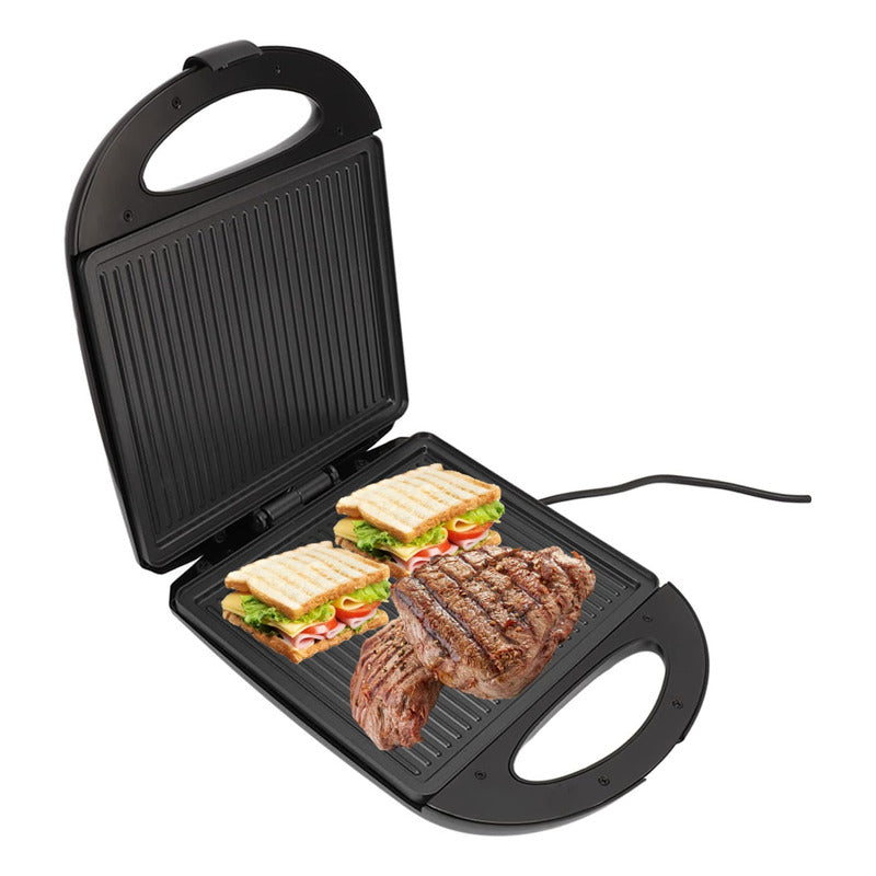 Plancha Sandwichera Electrica Tostadora Multiuso Tipo Grill