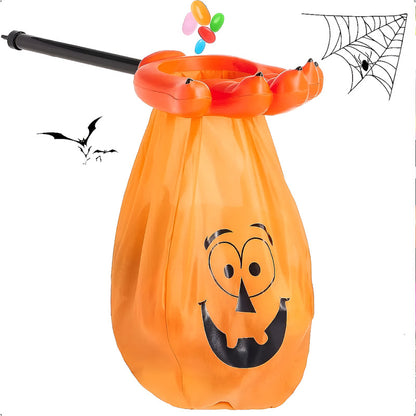 Bolsa Para Dulces Halloween Bolsa Dulces Fiestas Esqueleto Naranja