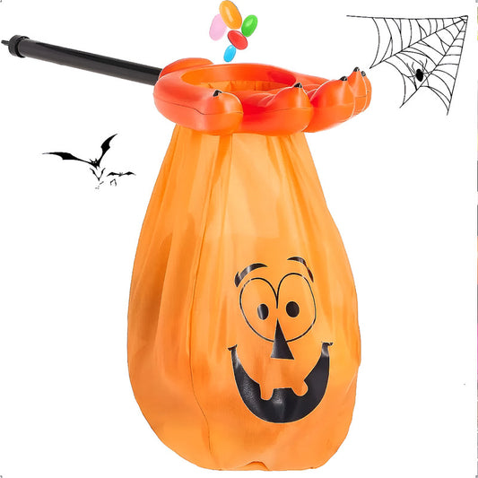 Bolsa Para Dulces Halloween Bolsa Dulces Fiestas Esqueleto Naranja