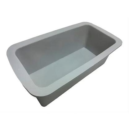 Molde De Silicona Rectangular Molde Pan Molde Queque Baratos Moldes De Silicona Para Horno Antiadherente Flexible Moldes Silicona Queque Libre Bpa Reutilizable Multiusos Gris Okshop