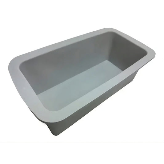 Molde De Silicona Rectangular Molde Pan Molde Queque Baratos Moldes De Silicona Para Horno Antiadherente Flexible Moldes Silicona Queque Libre Bpa Reutilizable Multiusos Gris Okshop