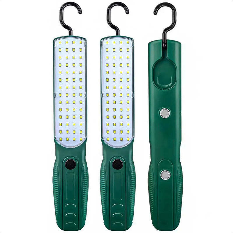 Pack X2 Luces Led Emergencia Recargables Okshop Verde Imán Usb Carga Rápida